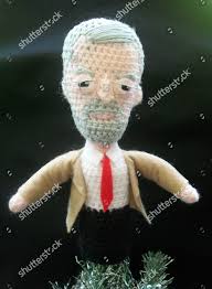Crochet Jeremy Corbyn Made By Katrina Editorial Stock Photo