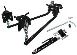 The very best of these weight distribution hitches will even go a step further: Eaz Lift Weight Distribution Hitch 800 Lbs W Sway Control Ball