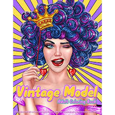 Best beautiful and awesome women coloring collection best beautiful and awesome women coloring collection drawing women face may seem like a simple job. Buy Adult Coloring Book Vintage Model Coloring Pages For Adults Featuring Stress Relieving Design Of Beautiful Woman Portrait Perfect Coloring Book For Relaxation Paperback June 13 2020 Online In Indonesia B08b33t4pc
