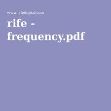 Pin On Rife Frequencies For Healing