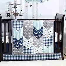 Maybe you would like to learn more about one of these? 4 Piece Forest Animal Theme Patchwork Baby Boy Crib Bedding Set