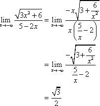 Calculus I Limits At Infinity Part I Math Methods Calculus Online Math Help