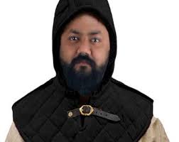 The Medievals Hood, Thick Padded Cotton Hood With Collar, Renaissance  Clothing, Renfair Costume, 16th Century Hood With Collar
