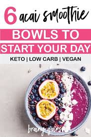 6 Acai Smoothie Bowl Recipes To Start Your Day Brainy Gains In 2020 Acai Smoothie Bowl Recipe Diy Acai Bowl Recipes Smoothie Bowl Recipe