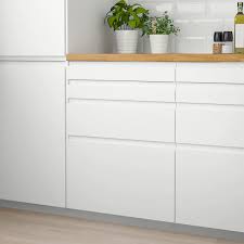 Voxtorp Drawer Front Matt White White Ikea In 2020 Kitchen Drawer Handles Ikea Kitchen Drawers Drawer Fronts