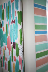 Washi tape is a japanese masking tape that comes in a variety of colors and patterns. Diy Stripe Doorway With Washi Tape A Beautiful Mess