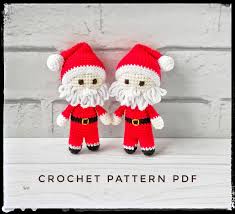 Amigurumi Pattern Christmas Crochet Santa Claus Pattern Etsy Amigurumi Pattern Amigurumi Patterns Crochet Patterns