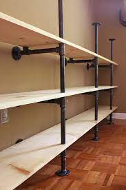 Plumbing is a system of piping, apparatus, and fixtures for water distribution and waste disposal there are three shelves around the pipes in an opening measuring 3 feet 6 inches in diameter. Pin On Kid S Room