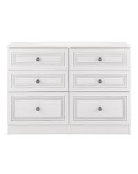 Ready assembled chest of drawers & fully assembled chest of drawers sale online. Richmond Assembled 6 Drawer Chest Ambrose Wilson