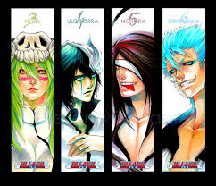 nelliel tu odelschwanck, ulquiorra cifer, grimmjow jaegerjaquez, and  nnoitra gilga (bleach) drawn by ecthelian | Danbooru