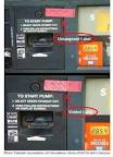 Gas pump security seals
