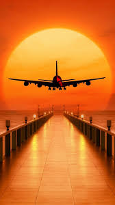 Sunset Iphone 7 Wallpaper Hd With High Resolution 1080x1920 Pixel Download All Mobile Wallpapers An Airplane Wallpaper Phone Wallpaper Images Sunset Wallpaper