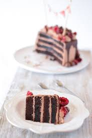 Gateau D Anniversaire Chocolat Et Framboises Gateau Anniversaire Chocolat Gateau Gateau Chocolat