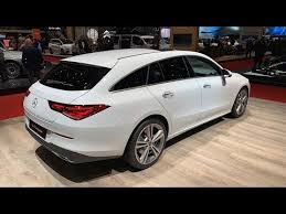 New Mercedes Cla Shooting Brake 2019 First Look Review World Premiere In Geneva Youtube