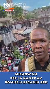 popilasyon miragwàn nan di komisè Muscadin pap fon pa