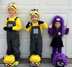 Yellow minion, purple minion and maid minion. Purple Minion Costume Pegsgottado