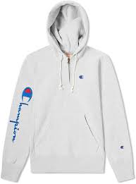 Champion Reverse Sleeve Logo Half Zip Hoody Hoodies Zip Hoodie Hoodies Men