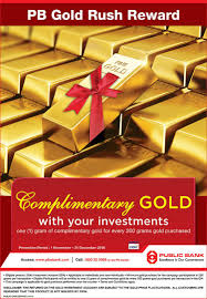 Zero fees, priority queueing, free withdrawals and more! Pb Public Bank Gold Rush Reward Loopme Malaysia