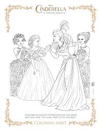 Simply download and print coloring pages of all your. New Disney S Cinderella Coloring Pages And Activity Sheets
