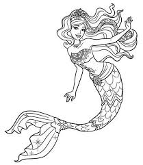Realistic The Mermaid Coloring Page Ariel Mermaid Coloring Book Mermaid Coloring Pages Unicorn Coloring Pages