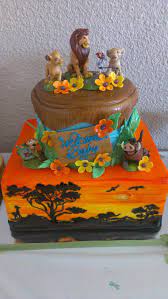 60 Ideias Para Festa O Rei Leao Faca Voce Mesma Lion King Baby Shower Shower Cakes Lion King Baby