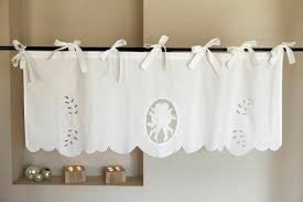 Cantonnieres Romantiques Style Shabby Chic Rideaux Cuisine Rideaux Petit Rideau