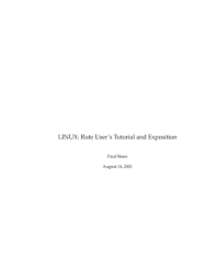 Linux Rute User S Tutorial And Exposition Manualzz
