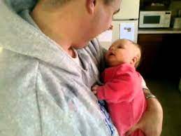 Baby Grace Happy To See Daddy Youtube