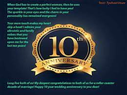 Check spelling or type a new query. Happy 10 Year Anniversary Wishes For Wife Funny Naughty Grateful Messages