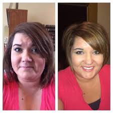 Here's the glow-up moment she didn't see coming. 🫶🏻👏🏼 During her  makeover, she looked in the mirror and said she felt like she was 25 again…  back when she had the hair