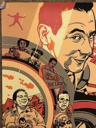 Pee-wee's Big Adventure Tim Burton Movie Print Poster Mondo Herman Vincent  Aseo