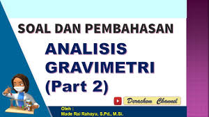 Check spelling or type a new query. Analisis Gravimetri Part 2 Perhitungan Gravimetri Metode Pengendapan Youtube