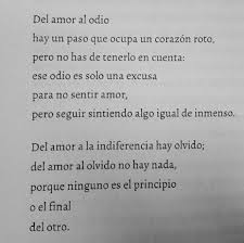 Del Amor Al Odio Odio El Amor Frases Motivadoras Citas De Libros