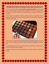 Remember that having a passion is the best place to begin. Ppt Consideration Before Starting Private Label Cosmetic Line Powerpoint Presentation Id 7974407