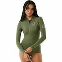 2024 Rip Curl Womens G-Bomb 2 0 1mm Long Sleeve Shorty Wetsuit ...