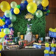 Fortnite Birthdayparty For My Baby Who Is Turning 11 Happybirthday Jayden Dnbholly Birthday Party Tables Boy Birthday Parties Boy Birthday Party Themes
