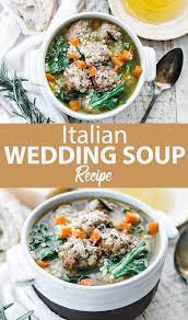 Homemade Italian Wedding Soup Recipe Recipe Italian Wedding Soup Recipe Soup Recipes Wedding Soup