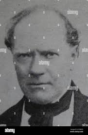 Portrait of Carl Anton Wetterbergh (1804-1889) a Swedish doctor and writer.  Dated 19th Century Stock Photo