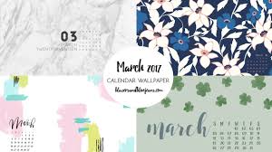 Click here to see all the months in our calendar. March 2017 Calendar Wallpaper Blazers And Blue Jeans