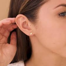 Butterfly Stud Earrings by Caitlyn Minimalist • Dainty Butterfly Earrings  for your Everyday Stack • Cute Birthday Gift for Daughter • ER255