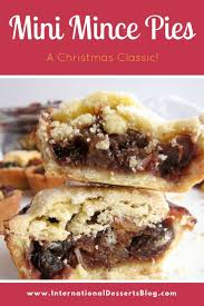 Best Ever Mini Mince Pies Recipe Mini Mince Pies Fruit Mince Pies International Desserts