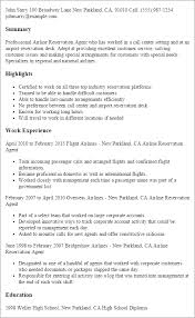 professional airline reservation agent