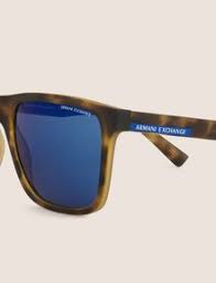 Jeder unserer redakteure begrüßt sie zuhause zum großen produktvergleich. Armani Exchange Sonnenbrille Mit Eckiger Fassung Fur Herren Sonnenbrille Fur Ihn A X Online Store
