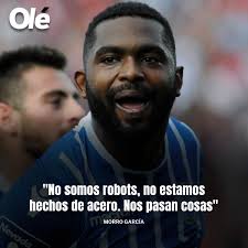 Cuatro años sin el Morro García ⚫️🙏 ✍️ "No somos robots, no estamos hechos  de acero. Nos pasan cosas y eso hace que el rendimiento no sea el óptimo.  Son cosas que