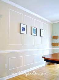 Ok, first…you need to figure out how to lay out your moldings. How To Add Picture Frame Molding To Your Home Picture Frame Molding Dining Room Beautiful Dining Rooms Picture Frame Molding