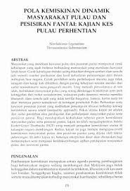 Meningkatnya pemenuhan pelayanan dasar dan kualitas kebijakan pk (affirmative policy ) i. Pola Kemiskinan Dinamik Masyarakat Pulau Dan Pesisiran Pantai Kajian Kes Pulau Perhentian Jati Journal Of Southeast Asian Studies