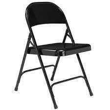 From heavy duty plywood or plastic to the 72'' round banquet tables and 32'' cocktail options, we're confident that we can be the only source for all your wholesale table needs. National Public Seating Round Back Folding Chair Black 510 Folding Chairs Worthington Direct