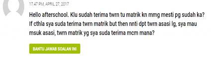 Pengumuman dan kaedah semakan keputusan peperiksaan semester program matrikulasi (pspm) program matrikulasi satu tahun (pst) dan program matrikulasi dua tahun (pdt) semester ii dan iv, sesi 2017/2018. Matrikulasi Atau Universiti Awam Manakah Yang Menjadi Pilihan