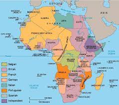 The map tells us european imperialism in africa map handout | tpt. Photo The Scramble For Africa Imperialism In Africa French West Africa Africa Map Africa