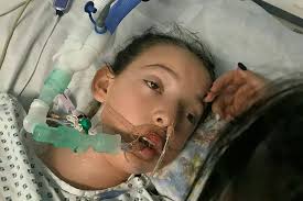 Girl, 12, left in deadly coma after going to bed with throat infection